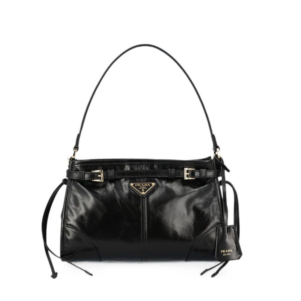 Prada Women Prada Bonnie Small Leather Handbag